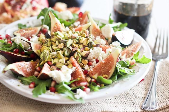 Salade de fromage de chèvre